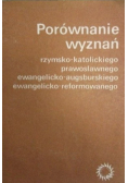 Porównanie wyznań rzymsko katolickiego prawosławnego ewangelicko - augsburskiego ewangelicko - reformowanego