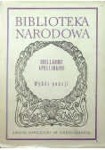 Apollinaire Wybór poezji