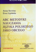 ABC metodyki nauczania języka polskiego jako obcego
