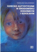 Dziecko autystyczne w środowisku rodzinnym i szkolnym
