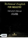 Technical English for Industry