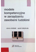 Modele kompetencyjne w zarządzaniu zasobami ludzkimi