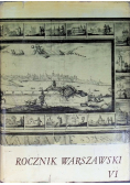 Rocznik Warszawski VI 1965