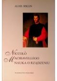 Niccolo Machiavellego nauka o rządzeniu