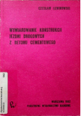Wymiarowanie konstrukcji jezdni drogowych z betonu cementowego
