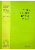 Ziemia i ludzie dawnej Polski