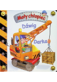 Mały chłopiec. Dźwig Darka