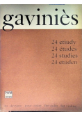 Gavinies 24 etiudy