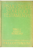 Pismo Święte Starego Testamentu Tom 1 Część 1