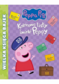 Świnka Peppa Wielka Księga Bajek Kolorowe listy świnki Peppy