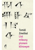 List miłosny pismem klinowym
