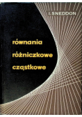 Równania różniczkowe cząstkowe
