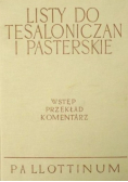 Listy do Tesaloniczan i Pasterskie Tom IX