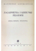 Zagadnienia i kierunki filozofii 1949 r.