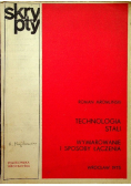 Technologia stali Wymiarowanie i sposoby łączenia