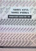 Nowy styl, nowe pióra