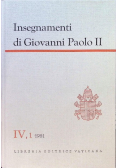 Insegnamenti di Giovanni Paolo II Tom VI Część 1