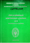 Zbiór przykładowych pytań testowych z biochemii Część I