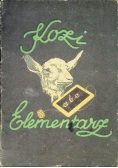 Kozi elementarz 1943 r.
