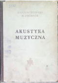 Akustyka muzyczna