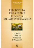 Filozofia przyrody de funkcja mistyfikacyjna