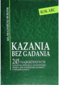Kazania bez gadania