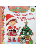 Alicja bawi się w Boże Narodzenie