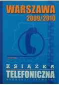 Książka telefoniczna Warszawa 2009 / 2010