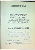 Od pierwszej do ostatniej godziny drugiej wojny światowej