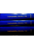 Farmakopea Polska VIII Tom 1 do 3