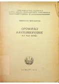 Opowieści kanterberyjskie na tle epoki
