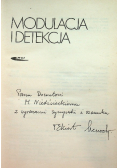 Modulacja i detekcja