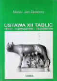 Ustawa XII tablic tekst tłumaczenie objaśnienia