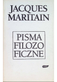 Maritain Pisma filozoficzne