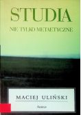 Studia nie tylko metaetyczne