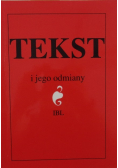 Tekst i jego odmiany
