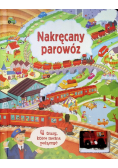 Nakręcany parowóz 4 trasy, które można połączyć