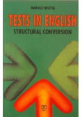 Tests in English Structural Conversion