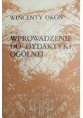 Wprowadzenie do dydaktyki ogólnej