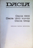 Dacia 1300 Dacia 1300 kombi Dacia 1310 p instrukcja naprawy samochodu