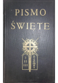 Pismo Święte Stary Testament Tom II 1927 r.