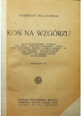 Koń na wzgórzu, 1921 r.