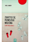 Zdarzyło się pierwszego września