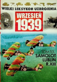 Wielki leksykon uzbrojenia wrzesień 1939 Tom 33 samolot Lublin R XIII