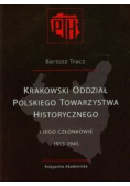 Krakowski Oddział Polskiego Towarzystwa Historycznego i jego członkowie 1913-1945