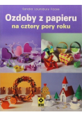 Ozdoby z papieru na cztery pory roku