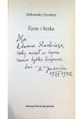 Życie i liryka