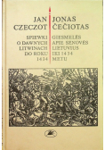 Śpiewki o dawnych Litwinach do roku 1434