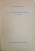 Wspomnienia i dokumenty (1877-1920)