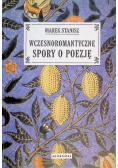 Wczesnoromantyczne spory o poezję
